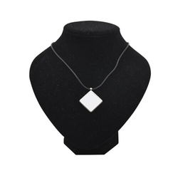 Přívěsek - kosočtverec na gumě - sublimační termotransfer