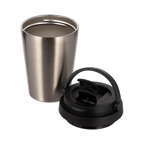 Hrnek z nerezové oceli 350 ml pro sublimaci - stříbrný