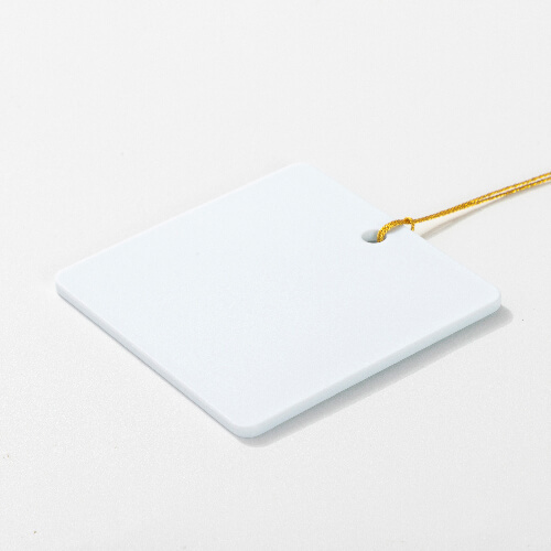 Plastová visačka pro sublimaci - čtvercová