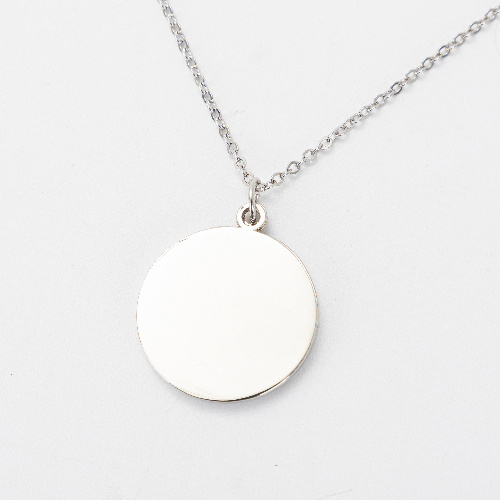 Kulatý medailon pro sublimaci - srdce