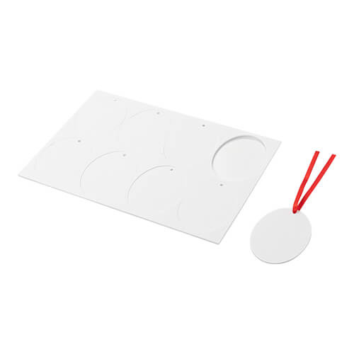 Vonná visačka do auto pro sublimaci - oválná