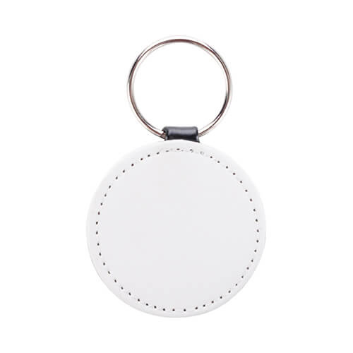 Kožený kroužek na klíče pro sublimaci - kruh