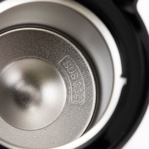 Nerezová termo konvice na kávu o objemu 1500 ml pro sublimaci - bílá