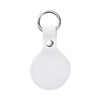 Kožený přívěsek na klíče / pouzdro AirTag pro sublimaci - bílé