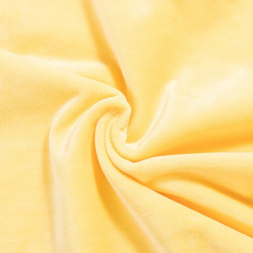 BestSub plyšový povlak na polštář 40 x 40 cm pro sublimaci - žlutý