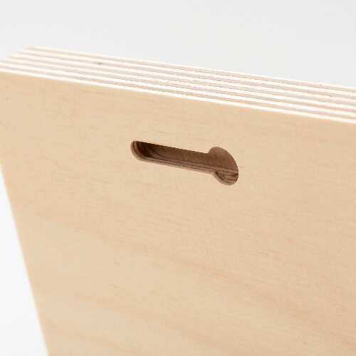 Čtvercový překližkový rámeček na fotografie pro sublimaci - 15,2 x 15,2 cm