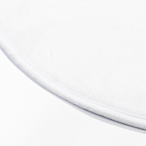 Flanelová kulatá rohožka pro sublimaci