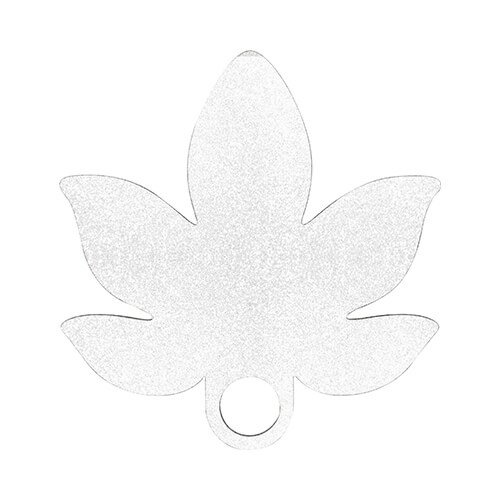 Jmenovka z dřevovláknité desky se třpytkami pro 1200 ml hrnek k sublimaci - list