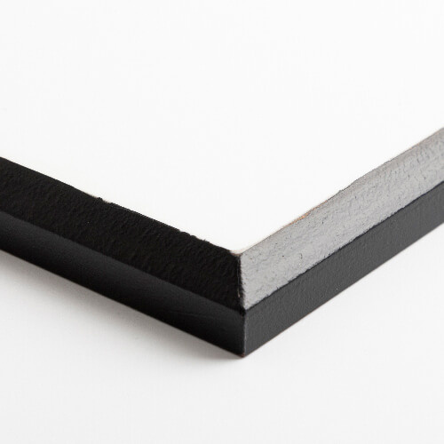 Rám MDF s černým okrajem pro sublimaci - 20,3 x 25,4 cm