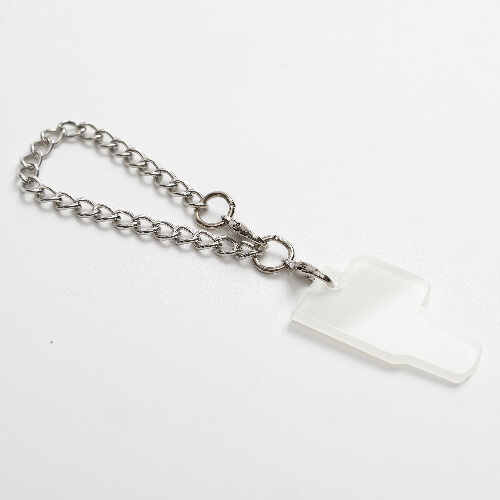 Akrylová visačka na hrnek pro sublimaci - hrnek na řetízku