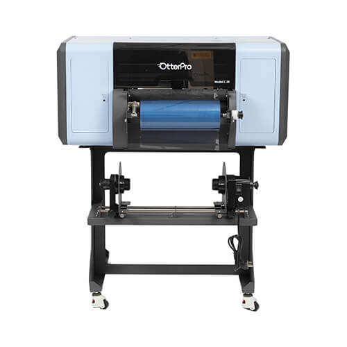 Stojan tiskárny OtterPro Model C 30 UV DTF na kolečkách