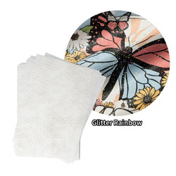 DTF OtterPro třpytivá fólie s potiskem A4 - 100 listů - Rainbow