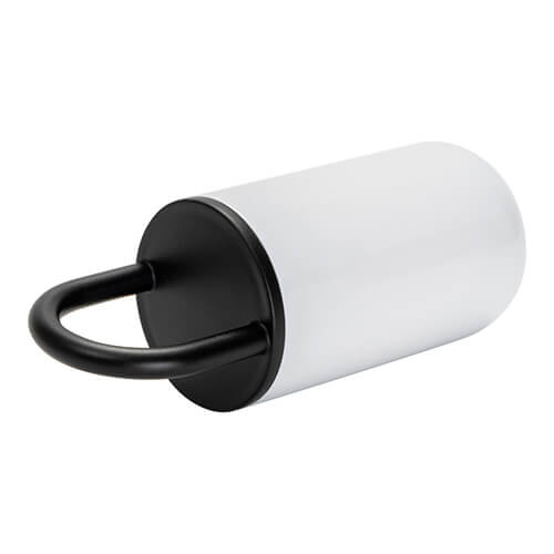 Přenosný nerezový 400 ml hrnek - bílý (pro sublimaci)