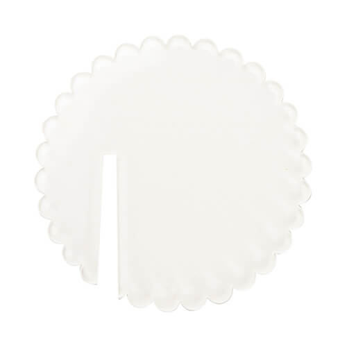 Závěs z akrylového skla pro sublimaci - ozubené kolo