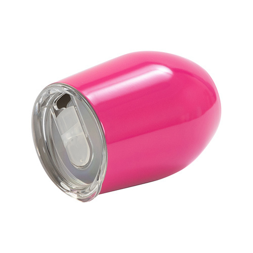 360 ml hrnek na svařené víno pro sublimaci - růžový s uzavíratelným otvorem na pití