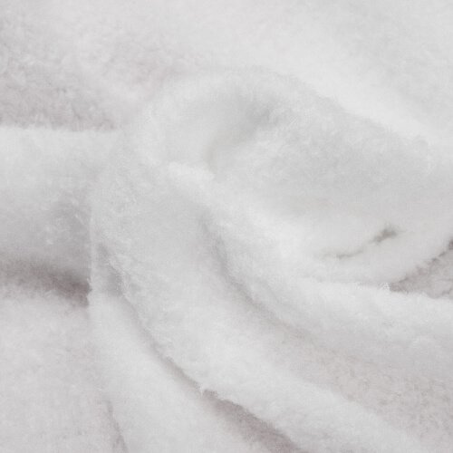 Plyšový sáček 34 x 37 cm pro sublimaci - bílý