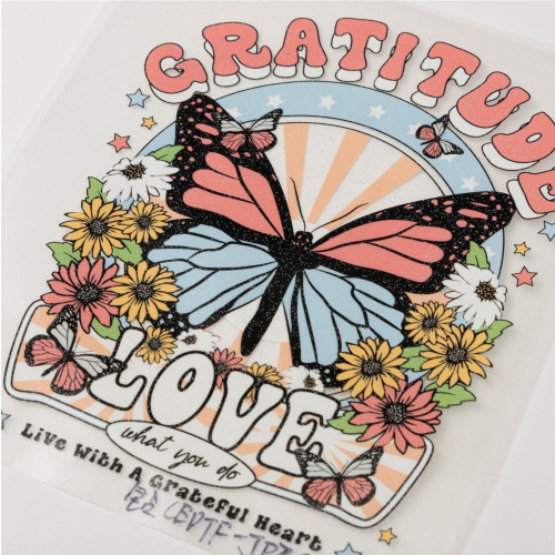 DTF OtterPro potisknutelná třpytivá fólie 30 cm x 100 m - Silver