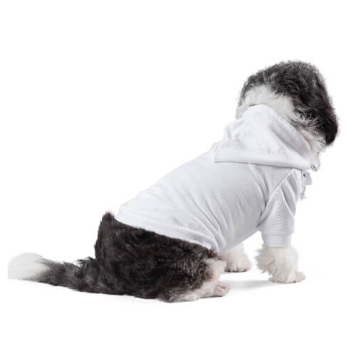 Mikina s kapucí pro psy k sublimaci