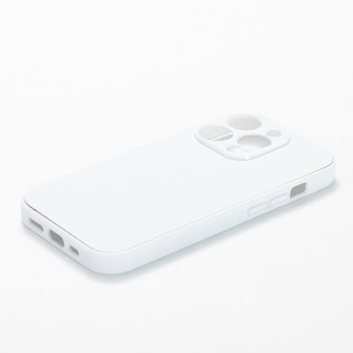 Bílé plastové pouzdro pro iPhone 14 Pro pro sublimaci