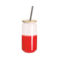 Sklenice na sublimaci za studena o objemu 550 ml - červená