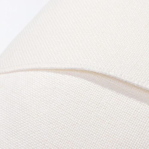 Lněný povlak na polštář 40 x 40 cm bez zipu pro sublimaci