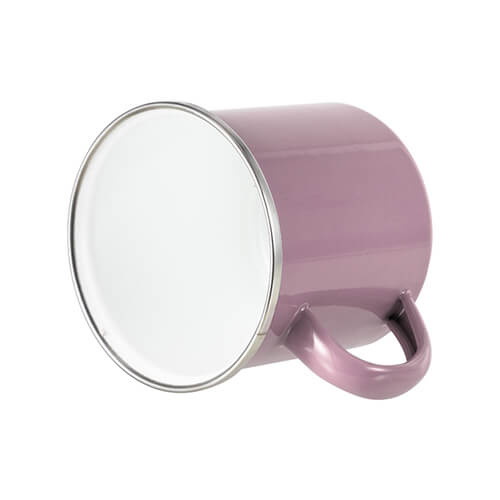 Kovový hrnek 360 ml pro sublimaci - růžový