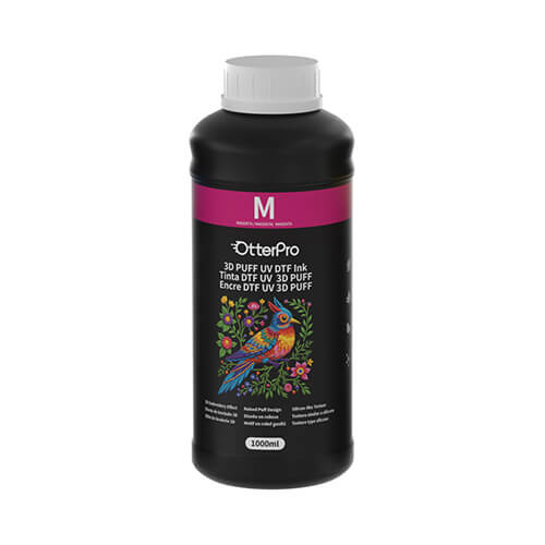 Inkoust OtterPro 3D UV DTF 1000 ml - purpurový