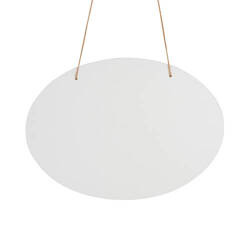 Hliníková cedule na dveře pro sublimaci - oválný