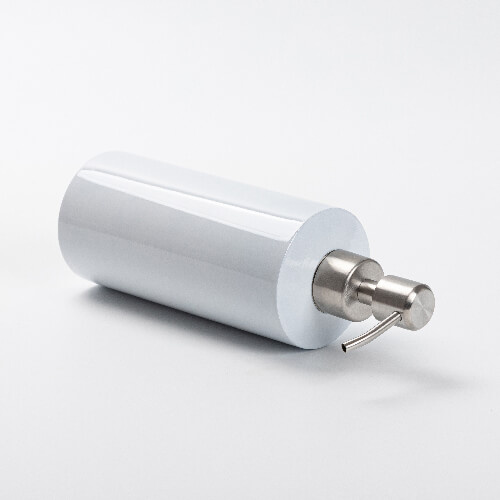 Nerezový dávkovač mýdla pro sublimaci - bílý