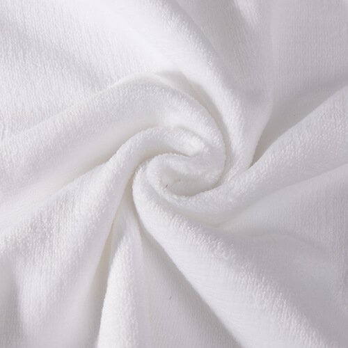 Dětská osuška s kapucí pro sublimaci - bílá