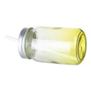 Skleněný hrnek Mason Jar 450 ml bez ucha pro sublimaci - limetkově zelený gradient