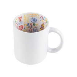 Hrnek o objemu 330 ml s motivem Merry Christmas Sublimační termotransfer