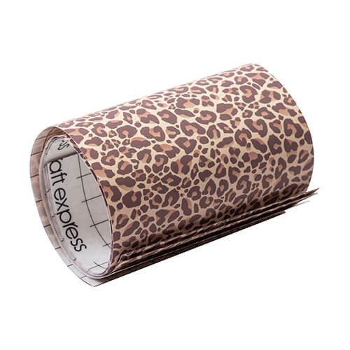 Transferový arch Wild Leo 30,5 x 11,4 cm - 4 ks.