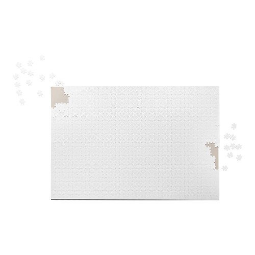 10ks Puzzle 75 x 50 cm (1000 dílků) - pro sublimaci