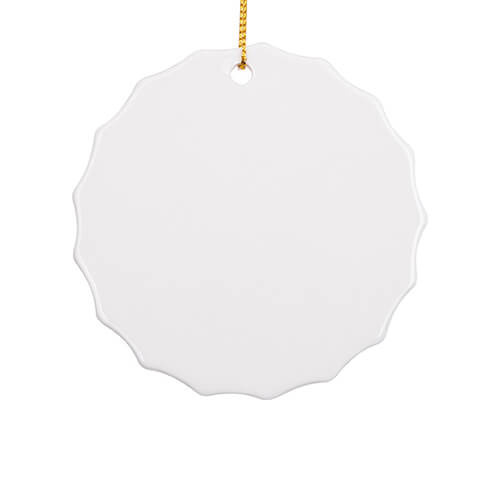 Keramický přívěsek pro sublimaci - Big Gear wheel