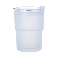 Hrnek z matného skla 400 ml pro sublimaci