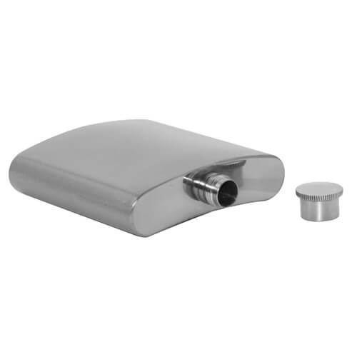 Likérka (placatka) stříbrná, kovová pro sublimační potisk