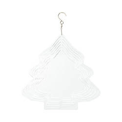 Větrný spinner 25 cm pro sublimaci - vánoční stromek