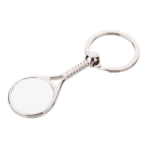 Klíčenka "Tenisová raketa" pro sublimaci