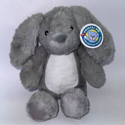 Králík (šedý) 25 cm  pro sublimační tisk