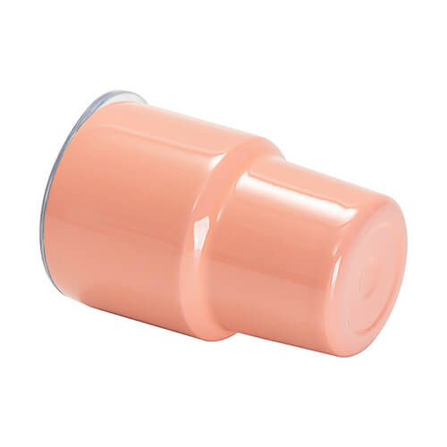 Sklenice na broky z nerezové oceli pro sublimaci - korálová