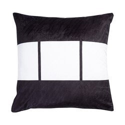 Plyšový povlak na polštář s fotografickými panely pro sublimaci - 3 panely