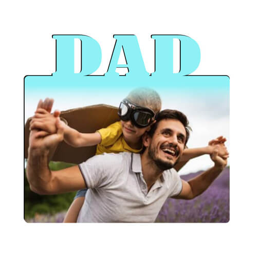 Fotorámeček z MDF pro sublimaci - Dad