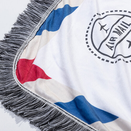 Plyšová deka 150 x 100 cm s obálkovým vzorem pro sublimaci