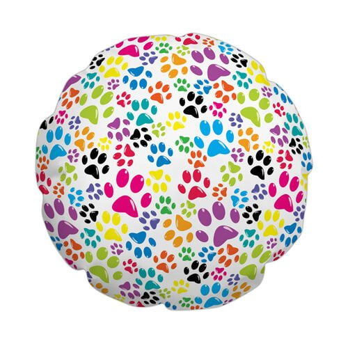 TENT Ø 60 cm polyesterový povlak na polštář pro sublimaci - Psi