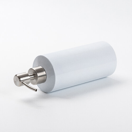 Nerezový dávkovač mýdla pro sublimaci - bílý