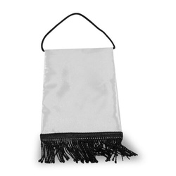 Praporek černý 15 x 20 cm sublimační termotransferový