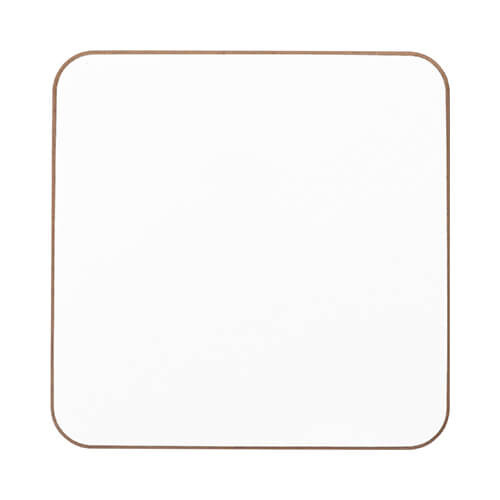 Podložka pod hrnek z dřevovláknité desky pro sublimaci - 9,5 x 9,5 cm