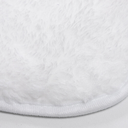 Deka z mikrovlákna a arktického rouna s kapucí pro sublimaci - bílá