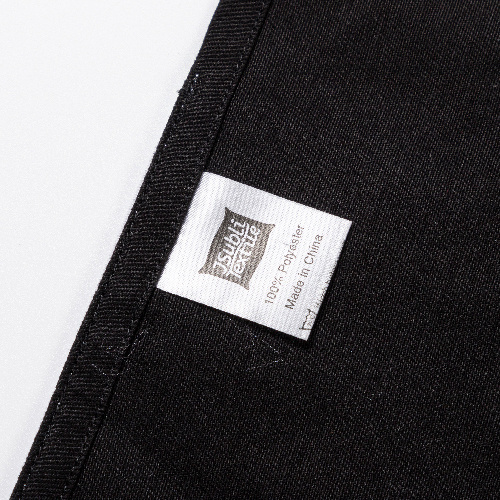 Černý náhradní díl se třemi kapsami pro dospělé na sublimaci